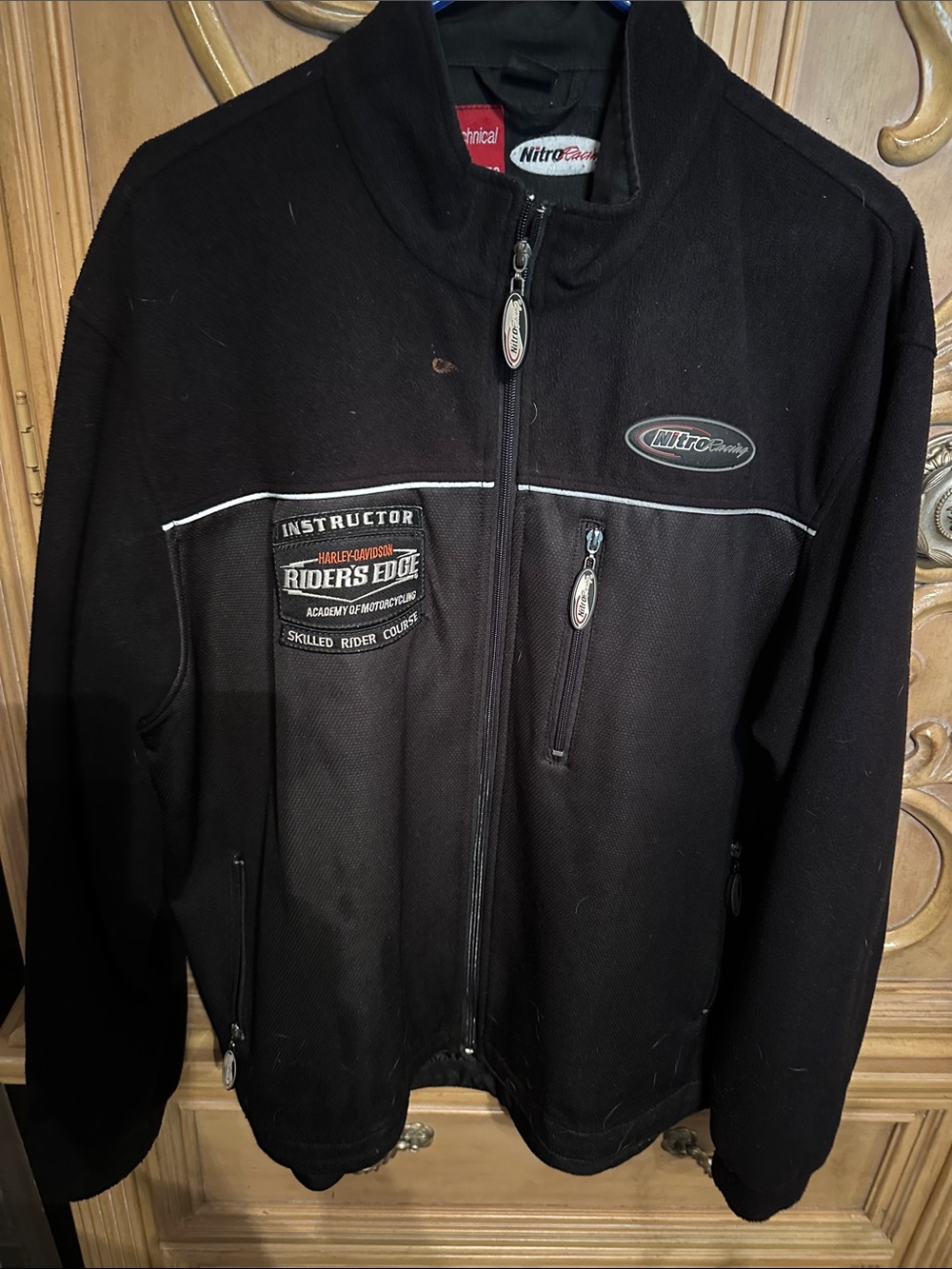 Black Men’s Instructor Rider Jacket